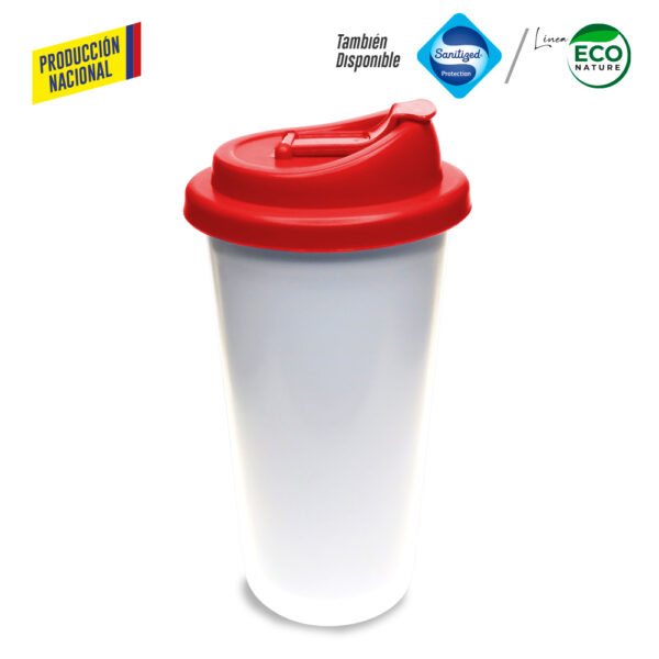 Vaso Doble Pared de Seguridad 450ml -Prod Nacional MU-257 - Imagen 7