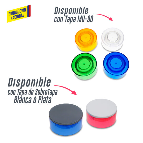 Botilito Logomax 800ml -Produccion Nal(tapa MU-90) MU-304 - Imagen 3