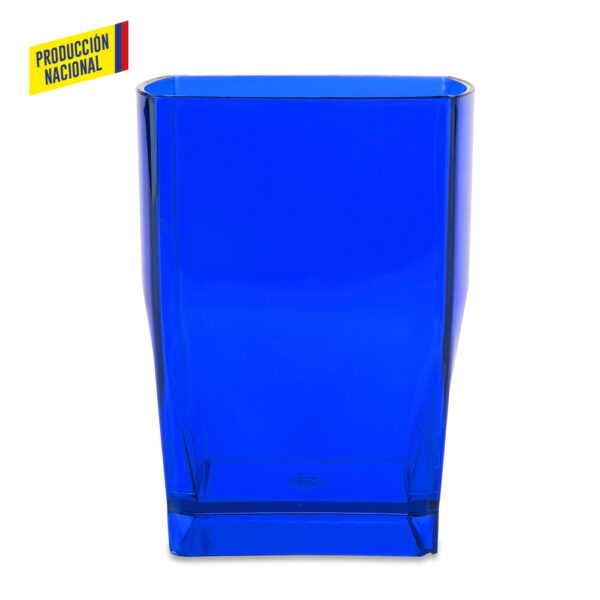 Vaso Cuadrado 7oz Cristal - Produccion Nacional MU-48 - Imagen 3