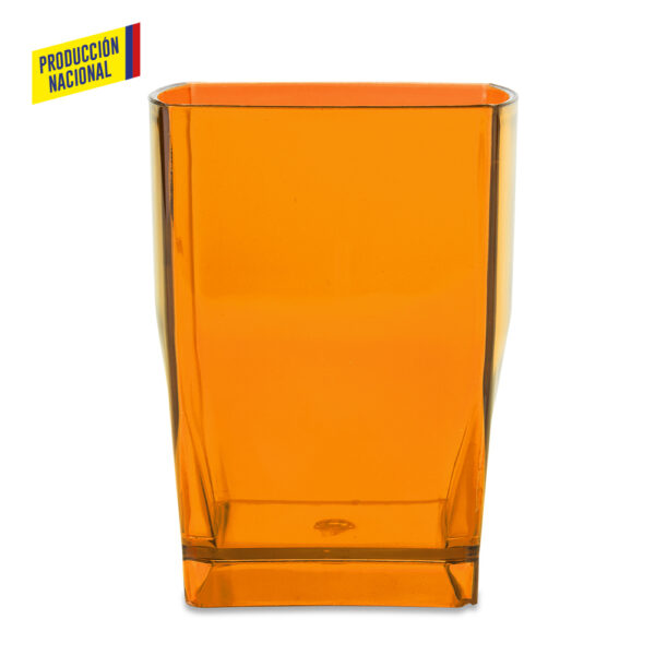 Vaso Cuadrado 7oz Cristal - Produccion Nacional MU-48 - Imagen 5