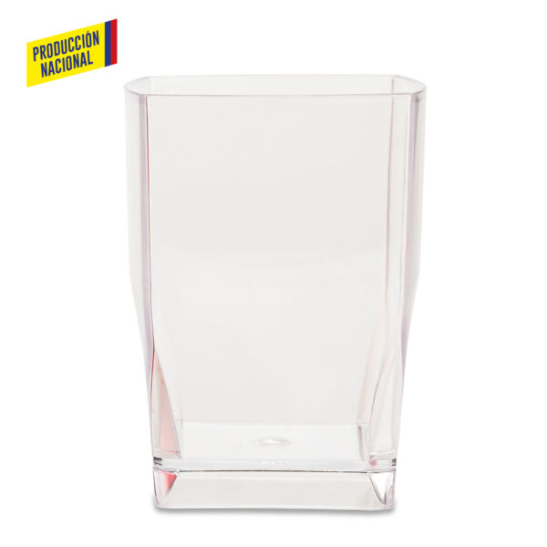 Vaso Cuadrado 7oz Cristal - Produccion Nacional MU-48 - Imagen 7