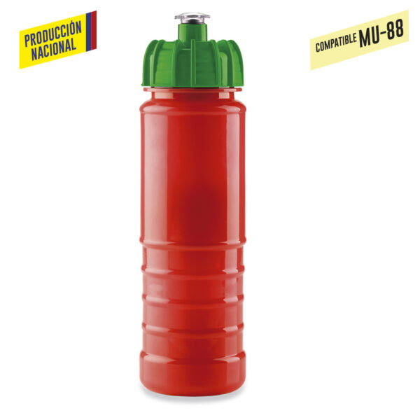 Botilito Spider PVC 650ml - Producción Nacional MU-54 - Imagen 7