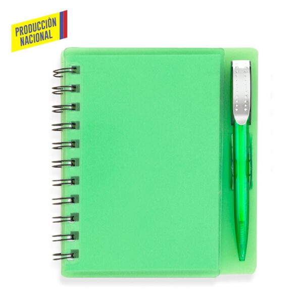 Libreta con Bolígrafo Hard Top 100 Hojas -Prod Nal OF-121 - Imagen 5