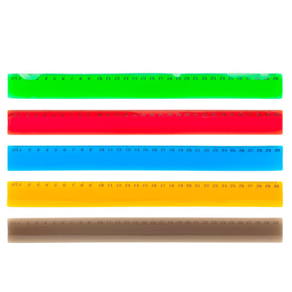 Regla Flexy PVC 30cm OF-439 - Imagen 2