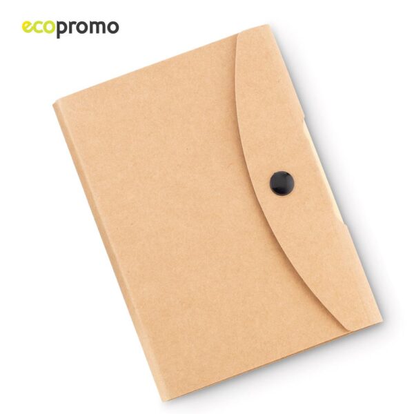 Libreta con Bolígrafo Button Reciclable OF-448 - Imagen 3