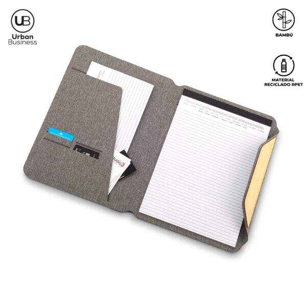 Carpeta Folder RPET Bamboo Urban Business OF-641 - Imagen 2