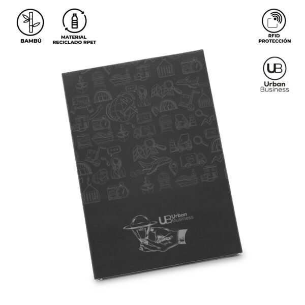 Libreta Multifuncional RPET Bamboo Urban Business OF-642 - Imagen 4