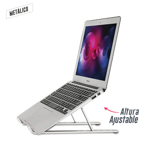Soporte Metálico para Portátil Aluminium II TE-397-1 - Imagen 3