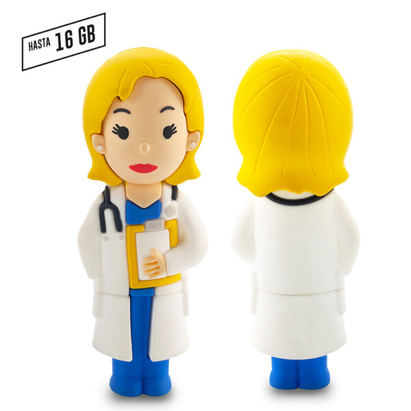 PVC Memoria USB Medic 3D (Ver Precio OF-228-CH) US-54 - Imagen 4