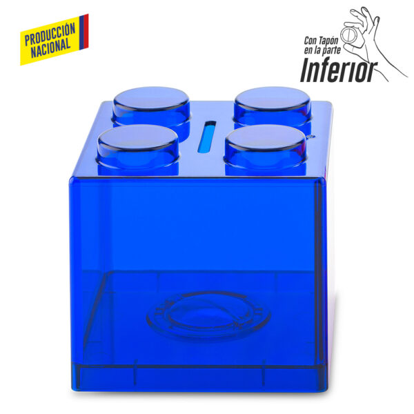 Alcancía Cubo Apilable - Produccion Nacional VA-795 - Imagen 3