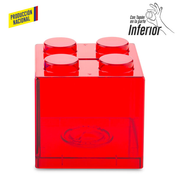 Alcancía Cubo Apilable - Produccion Nacional VA-795 - Imagen 5