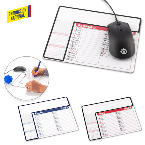 Mouse Pad Calendar - Producción Nacional VA-983
