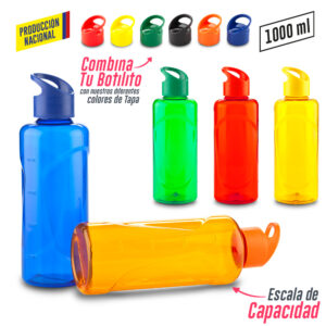 Botilitro Plástico 1000ml - 1 Litro MU-337