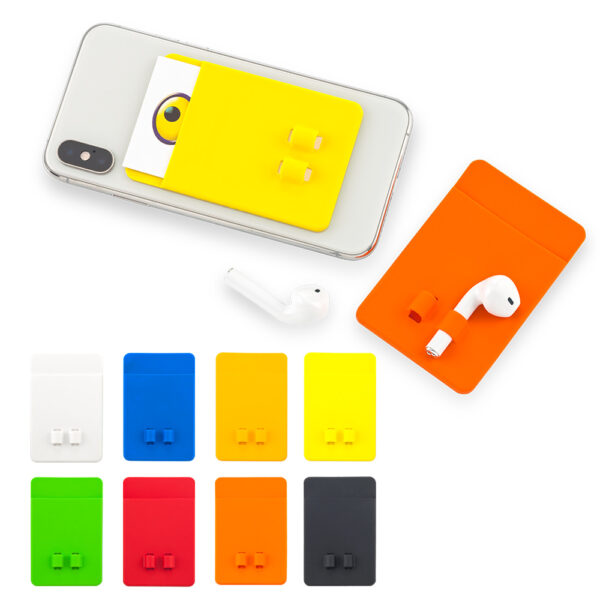 Portatarjetas en Silicona con OFERT - Oferta TE-390