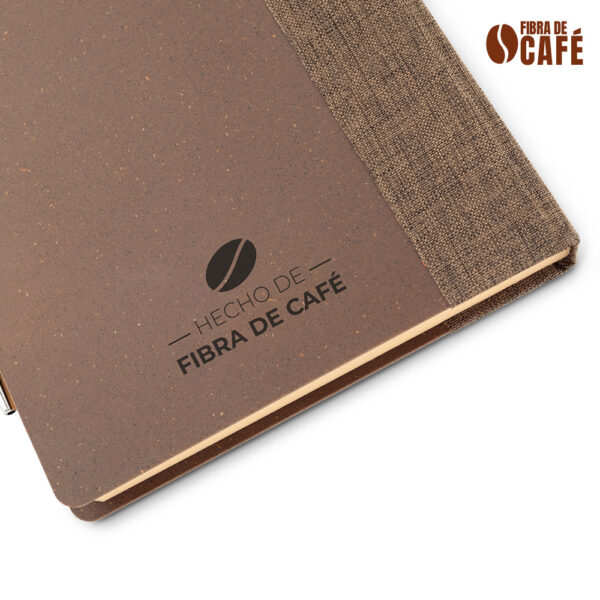 Set de Libreta y Bolígrafo Eco Coffee OF-627 - Imagen 5