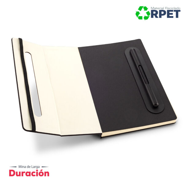 Set de Libreta y Bolígrafo 2-1 RPET OF-638 - Imagen 3