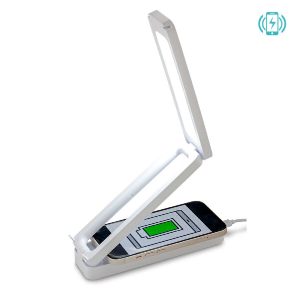 Cargador Inalámbrico con Lámpara Flex TE-564 - Imagen 4